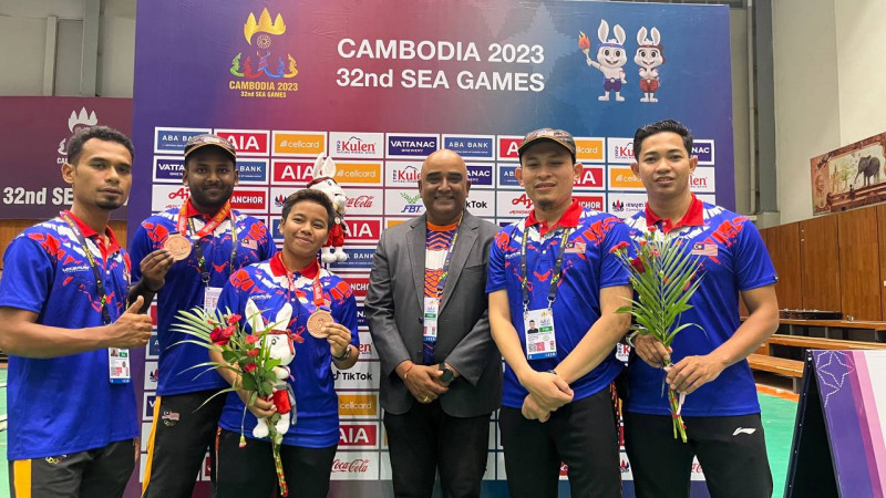 SEA Games: Malaysian teqball team wins two bronze medals in debut
